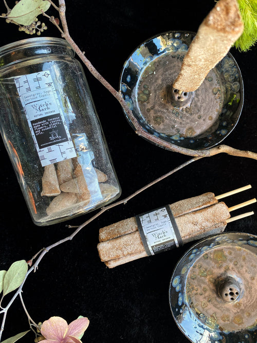 Abalone Luster Ceramic Incense Dishes