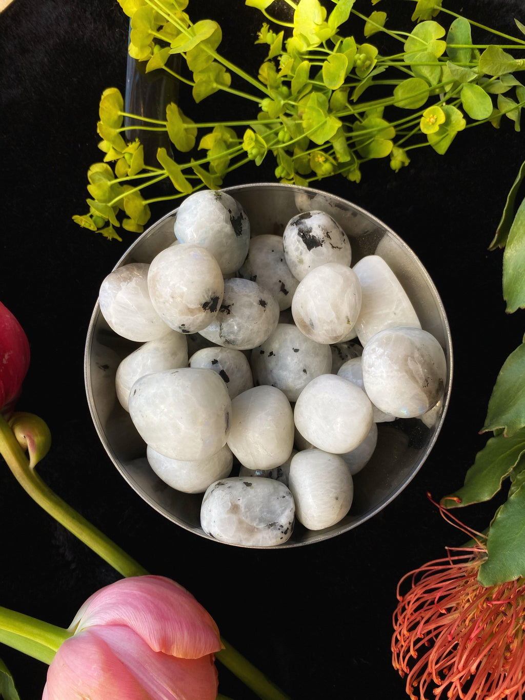 Rainbow Moonstone - Tumbled
